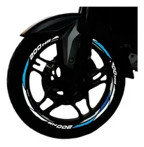 Comprar Stickers Para Rines De Motos Bajaj: Reflejante \u002F Neon