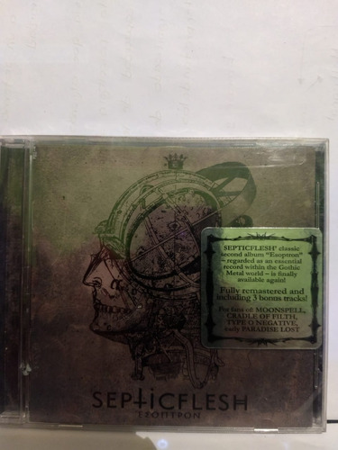 Septic Flesh  Esoptron  Jewel Cd Som 2008