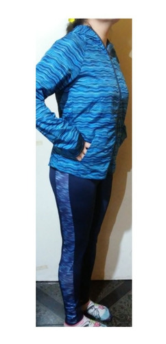 Leggins Wilson T: M Color Camu Azul Para Dama