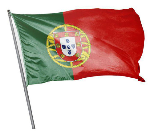 Bandeira Portugal 150x90cm Dupla Face