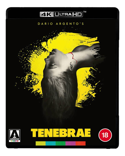 4k Ultra Hd Blu-ray Tenebrae / Dario Argento Subtit. Ingles