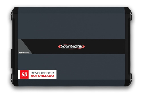 Módulo Amplificador Soundigital Sd8000 Rms 1 Canal 2 Ohms