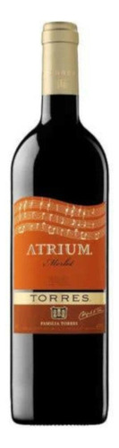 Vino Tinto Atrium Merlot 750 Ml