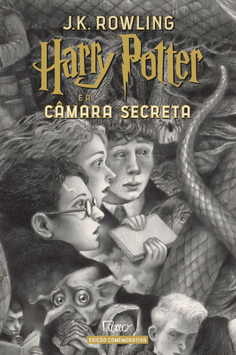 HARRY POTTER E A CÂMARA SECRETA (CAPA DURA) – Edição Comemorativa dos 20 anos da Coleção Harry Potter, de J.K Rowling. Editora Rocco, capa dura em português, 2020