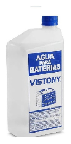 Agua Para Batería De Auto Marca  Vistony ( 1,1 Litro )