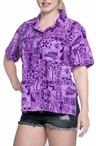 Blusa Hawaiana Mujer  La Leela 