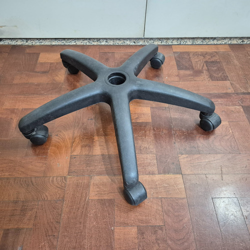 Repuesto Estrella Base C/ruedas P/silla Sillon Oficina Negro