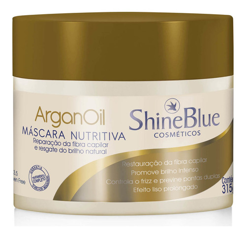 Mascara Shine Blue Argan Oil 315g