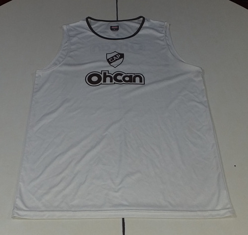 Platense Sudadera Marca Ohcan Blanca Talle L