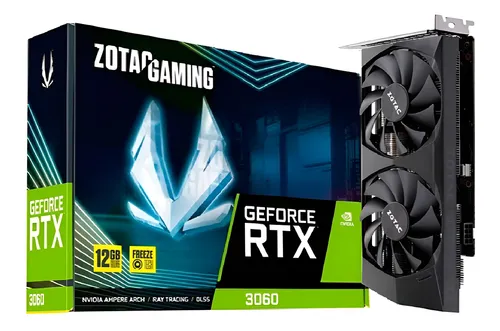 く*う様 ZOTAC GeForce RTX 3060 12GB 完動品 Placa De Video Zotac Geforce Rtx 3060, 12gb, Gddr6, 192-bit