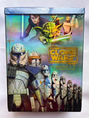 Serie The Clone Wars, Seasons 1-5 Collectors Edition,bluray