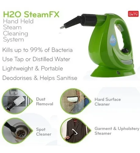 Maquina H2o Steam Fx Limpiador A Vapor Tv. Original + Envió