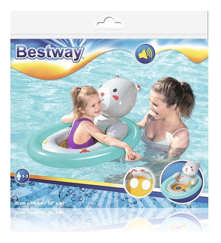 Flotador Inflable Con Asiento Intex