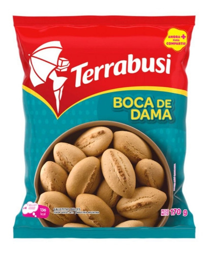 Galletitas Boca De Dama Terrabusi 170 Grs Pack 12 Unidades