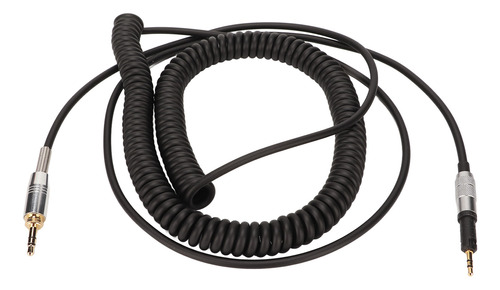 Cable De Resorte Para Auriculares Estéreo En Espiral De 3,5