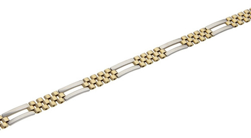 Imagen 3 de 7 de Pulsera Hechura Especial Gruesa, Oro 14k, 9.0 Gramos.
