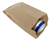 Comprar 500 Bolsas No.2 Papel Estraza 10x24.5cm Biodegradables