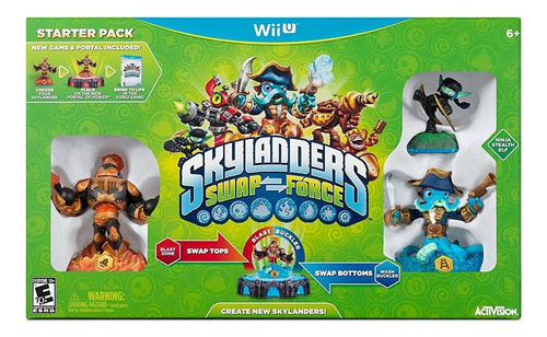 Paquete de inicio Skylanders Swap Force para Nintendo Wii U