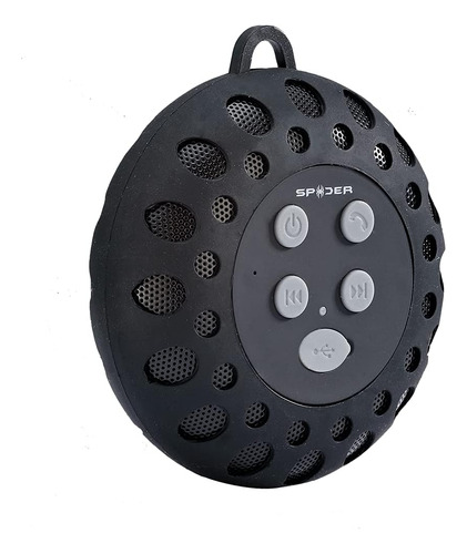 Spider Altavoz Bluetooth A Prueba De Agua Bt803 Negro