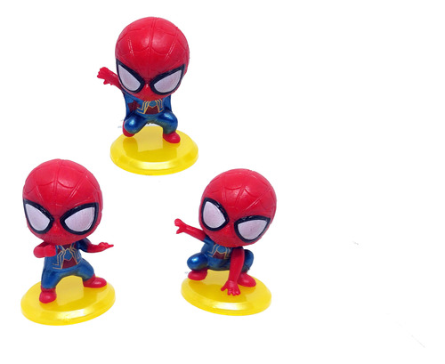 Figura Spiderman Set X3 Figuras The Spider-man Marvel