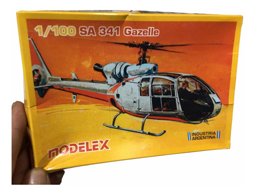 Helicóptero Gazelle 341 Sa Escala 1/100 Modelex La Plata
