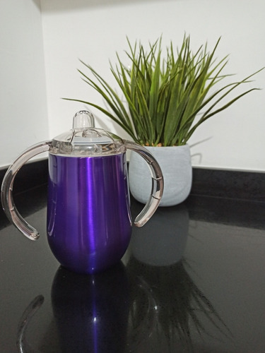 Imagen 3 de 10 de Vaso Entrenador De Acero Inoxidable Para Bebé.Mayoreo.