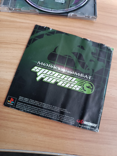 Mortal Kombat Special Forces Ps1 Psone Play Station 1 (Usado)
