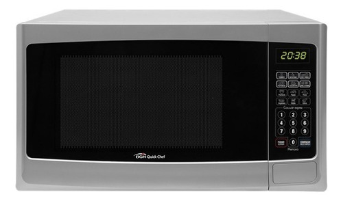 Microondas Grill BGH Quick Chef B223D   plata 23L 220V