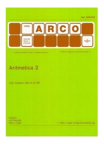 Aritmetica 2 Mini Arco, De Aa.vv. Editorial Ferrer En Español