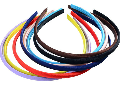 Diadema De Tela Satinada Con Forma De Aro Para Mujer Que Hac