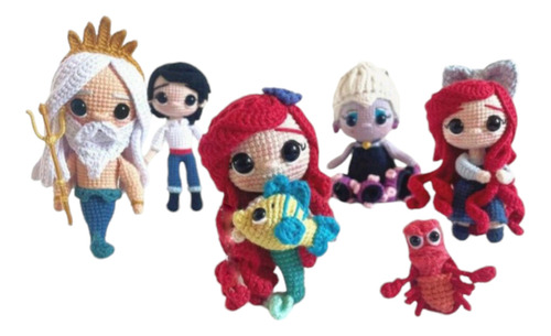 Amigurumi Guia Tejido Sirenita