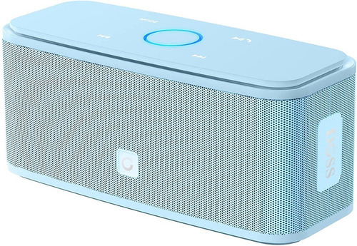 Bocina Bluetooth Doss Soundbox 12w Ipx4 12 Horas Bateria Color Azul Claro