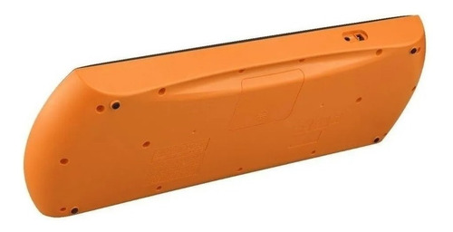 Imagen 4 de 10 de Teclado musical Casio Mini SA-76 44 teclas negro/naranja