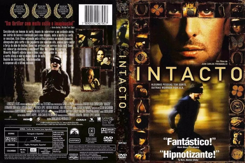 Dvd Intacto (2001) - Leonardo Sbaraglia - Original Lacrado
