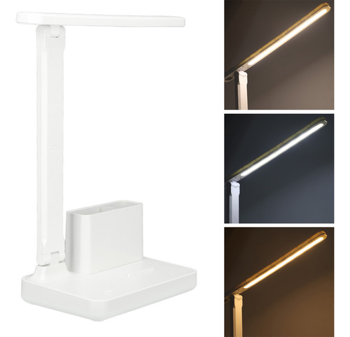 Luz Nocturna Giratoria Plegable De Carga Táctil Led