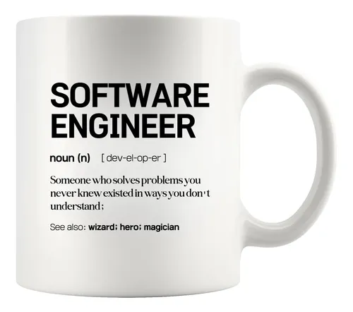 comprar Taza De Definición De Ingeniero De Software, Regalos De Inge