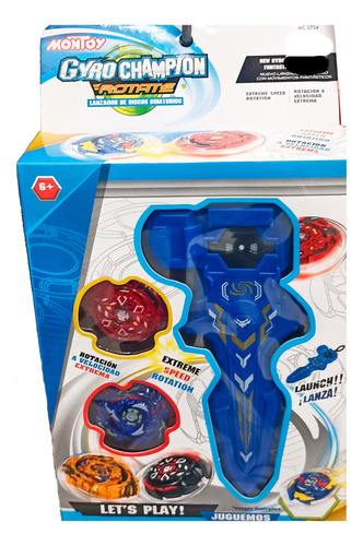 Juguete Beyblade Trompo Lanzador Juego Niños 