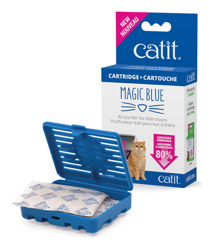 Catit Purificador De Aire Magic Blue Cat Litter Box