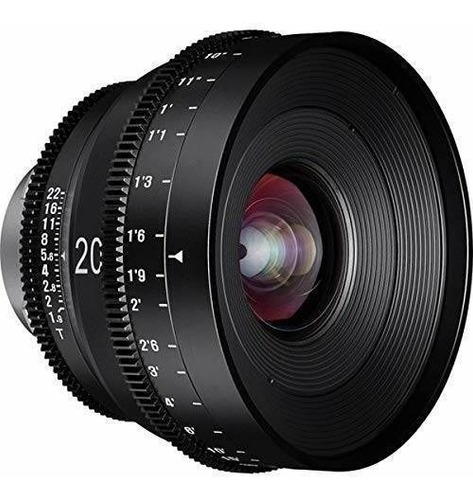 Imagen 3 de 4 de Pl Lente De Cine Profesional Gran Angular Rokinon Xeen De 20