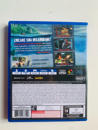 Far Cry 3 Classic Edition Ps4-usado (Usado)