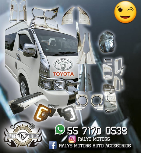 Calaveras Deportivas D Leds Para Toyota Hiace 05-19 05-19