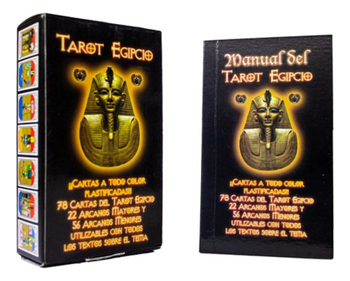 Tarot Egipcio Profesional Incluye Manual