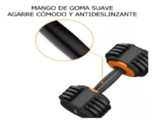 Juego De Mancuernas Ajustables De 10 Kg
