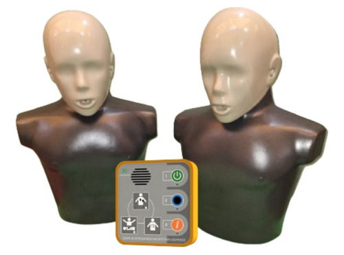 Dea Con Torso Kit 2 Torsos Práctica Rcp + Dea Entrenamiento