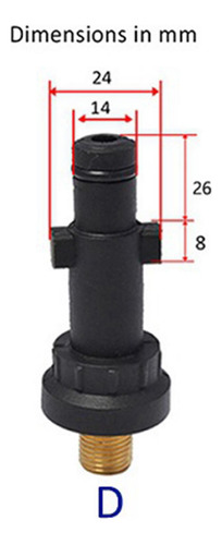 Conector De Pistola De Espuma Generador De Espuma Multi D D