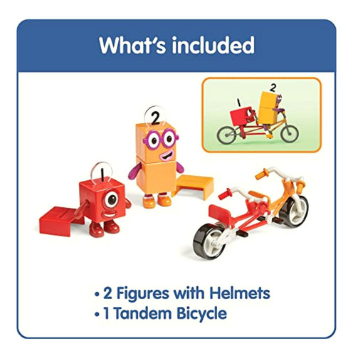 Hand2mind Numberblocks One And Two Bike Adventure, Toy