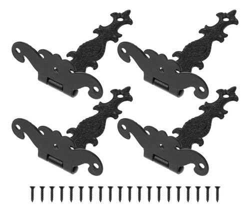 4 Bisagras De Caja De Madera Estilo Europeo Exquisita Bisagr