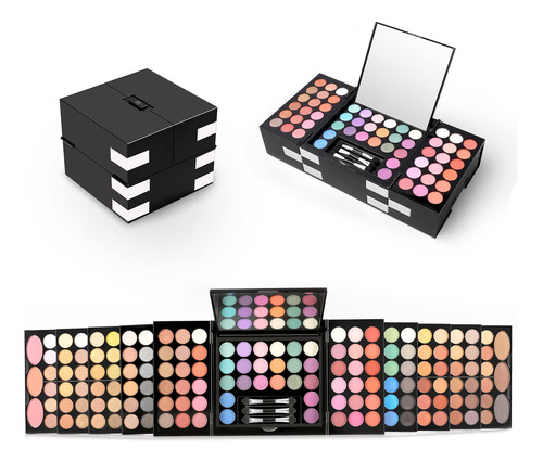 148 Colors Hotrose Cosmetic Make Up Palette Set Kit With Eye