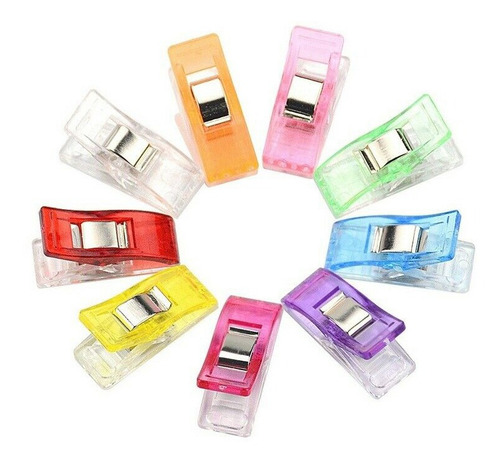 200 Clips Para Coser Patchwork Tela Acolchado