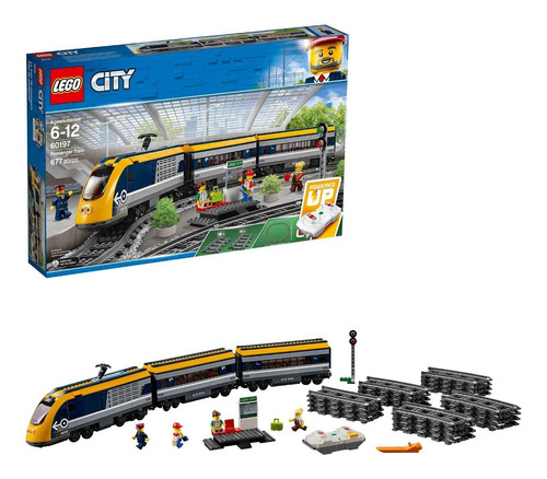 Set De Construcción Lego City Tren De Pasajeros 60197